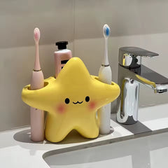 Smiley Star Toothbrush Holder