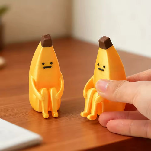 Anxious Banana Figurine