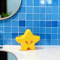 Smiley Star Toothbrush Holder