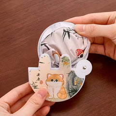 Cute Cat Folding Fan